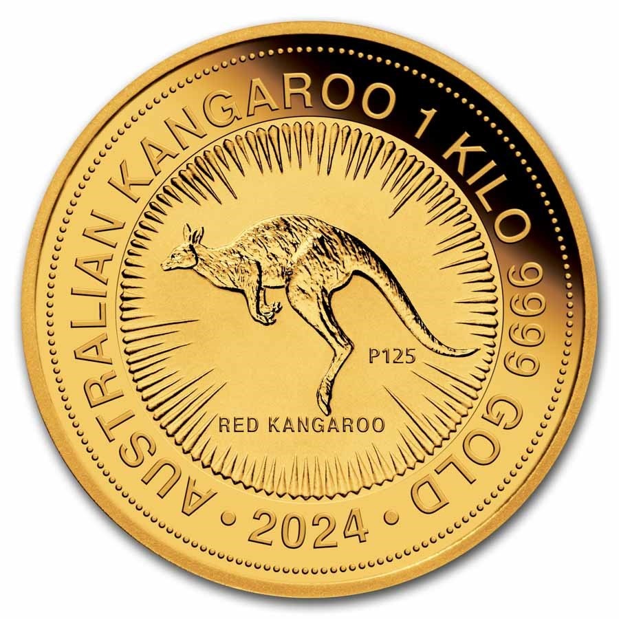 1kg Gold Australien Känguru Nugget 2024