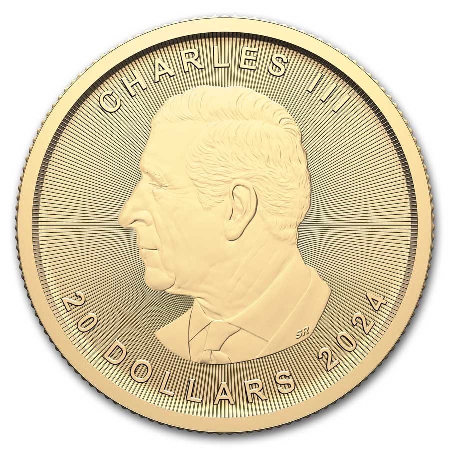1/2 Unze Gold Canada Maple Leaf 2025