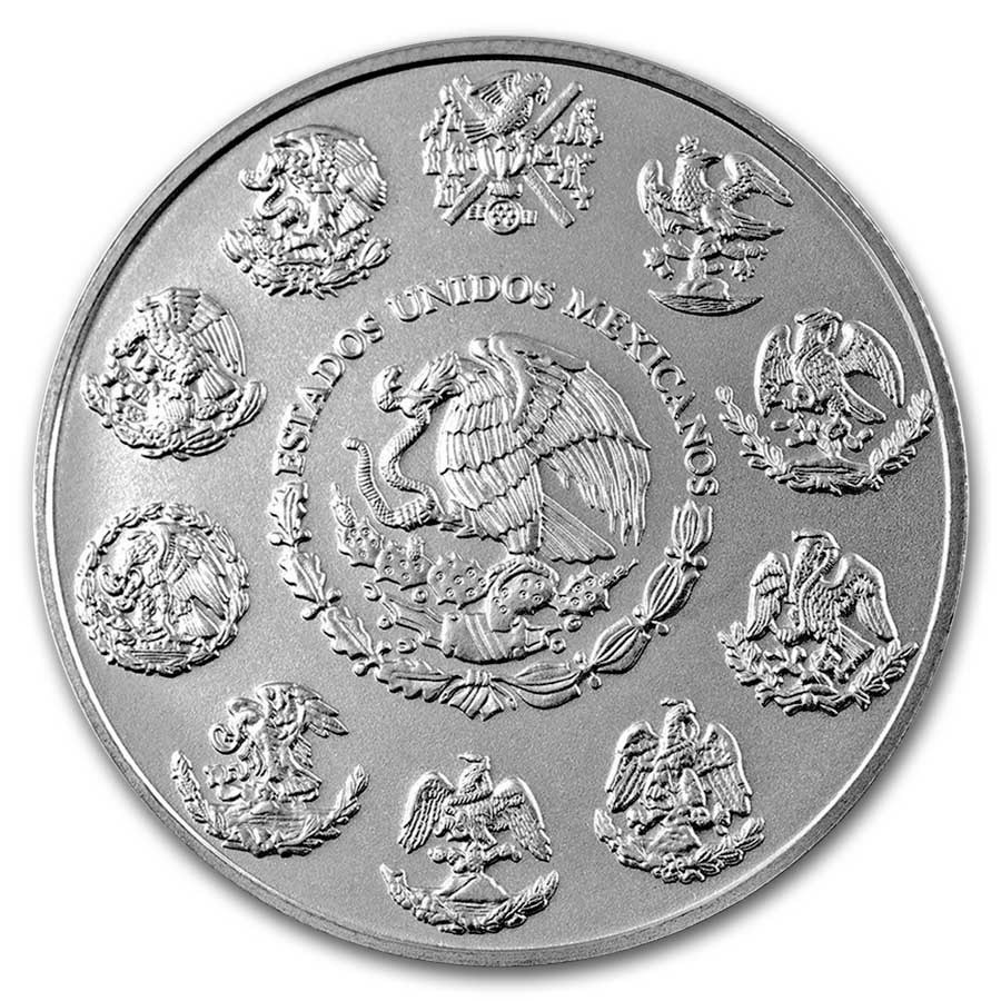 1kg Silber Mexico Libertad, verschiedene Jahrgänge