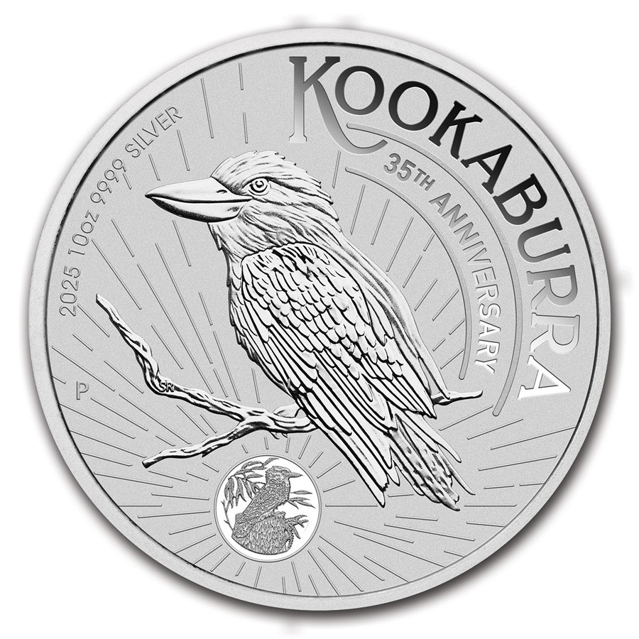 10 Unzen Kookaburra Silber 2025