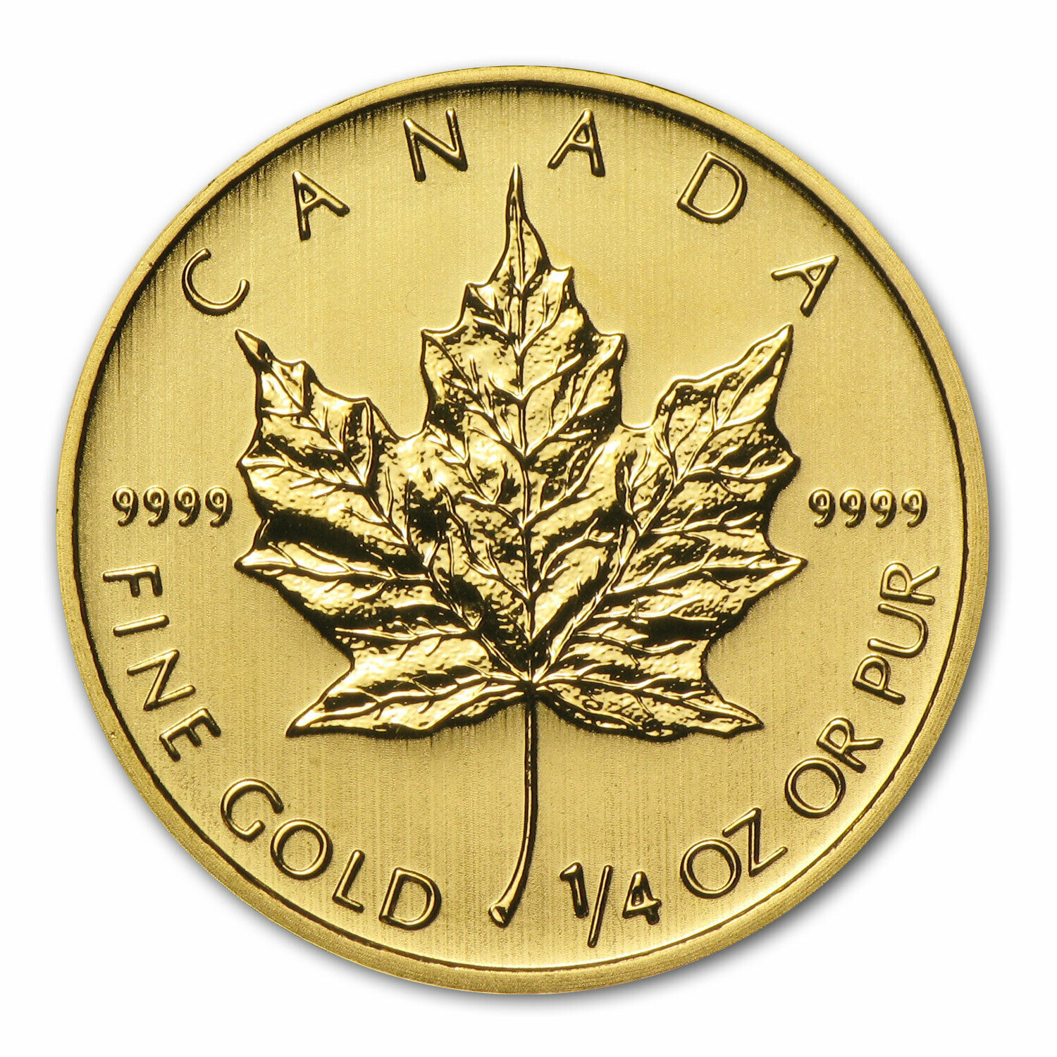 1/4 Unze Maple Leaf, verschiedene Prägejahre Goldmünze