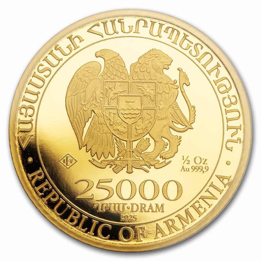 1/2 Unze Goldmünze Arche Noah 2025
