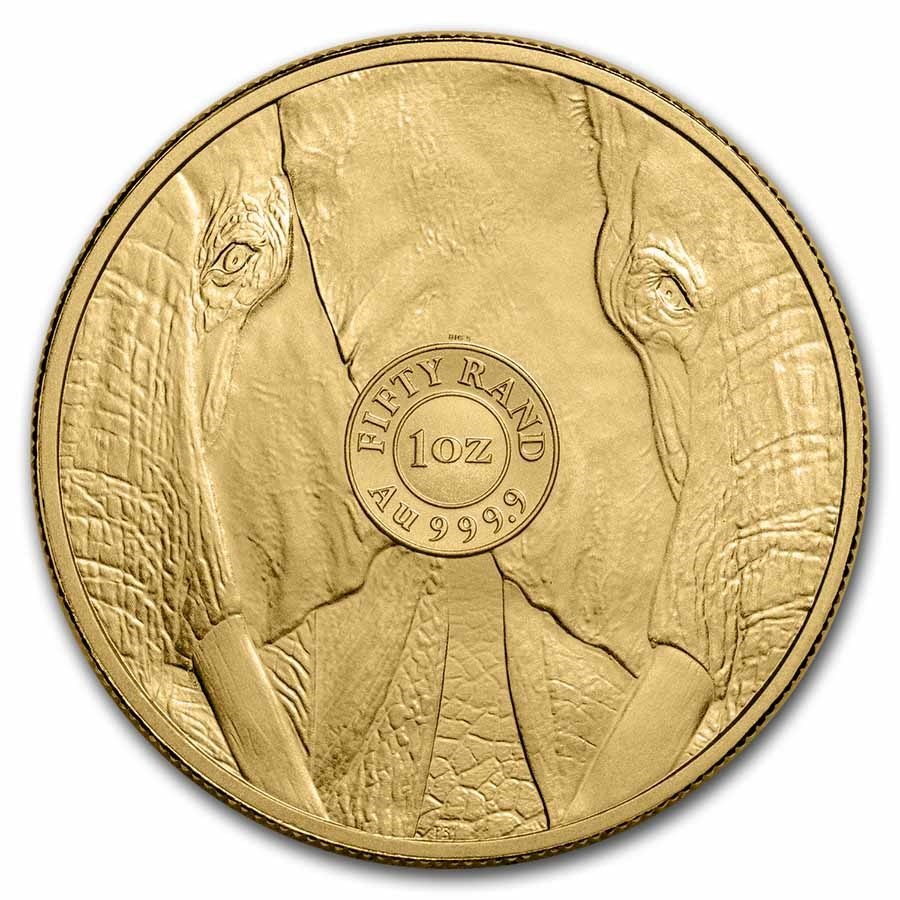 1 Unze Gold Big Five Elefant 2023