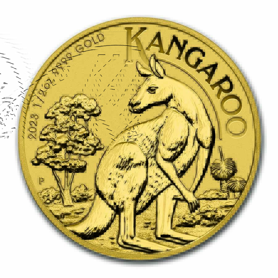 1/2 Unze Australian Kangaroo Goldmünze 2023