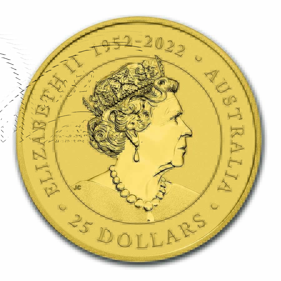 1/4 Unze Australian Kangaroo Goldmünze 2023