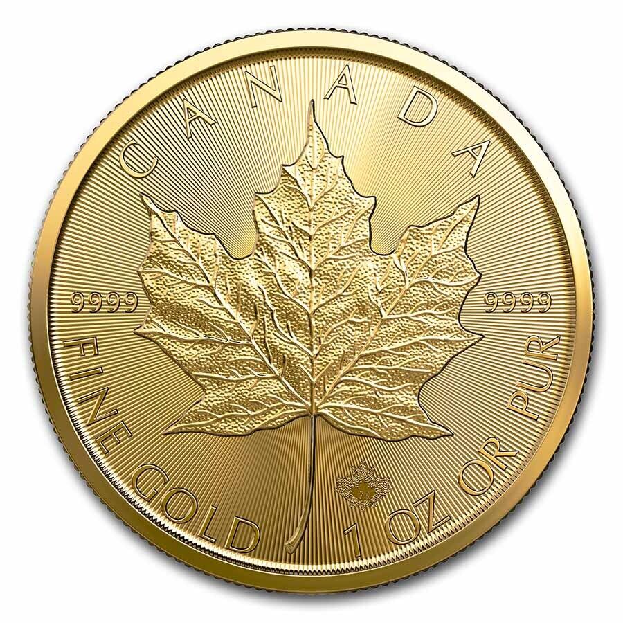 1 Unze Maple Leaf 2023 Goldmünze