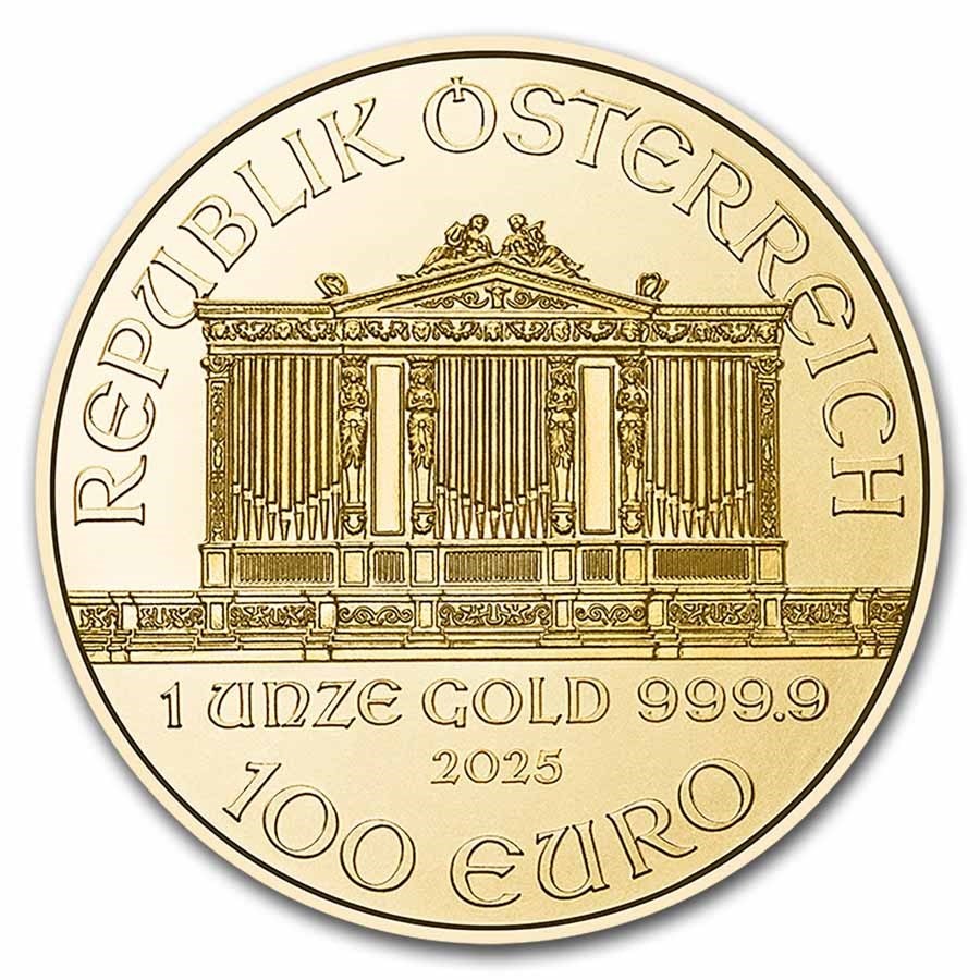 1 Unze Gold Wiener Philharmoniker 2025