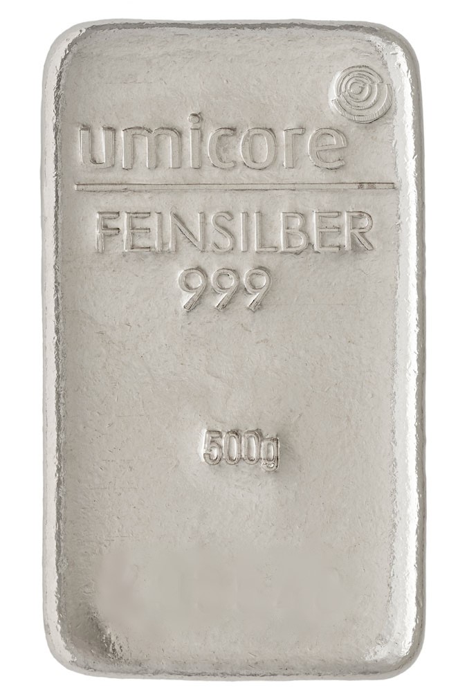 500g Silberbarren