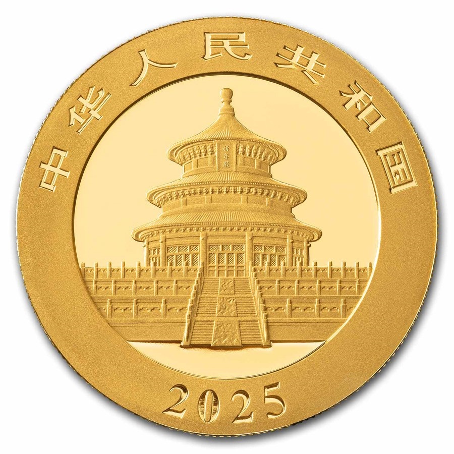 1g Gold China Panda 2025