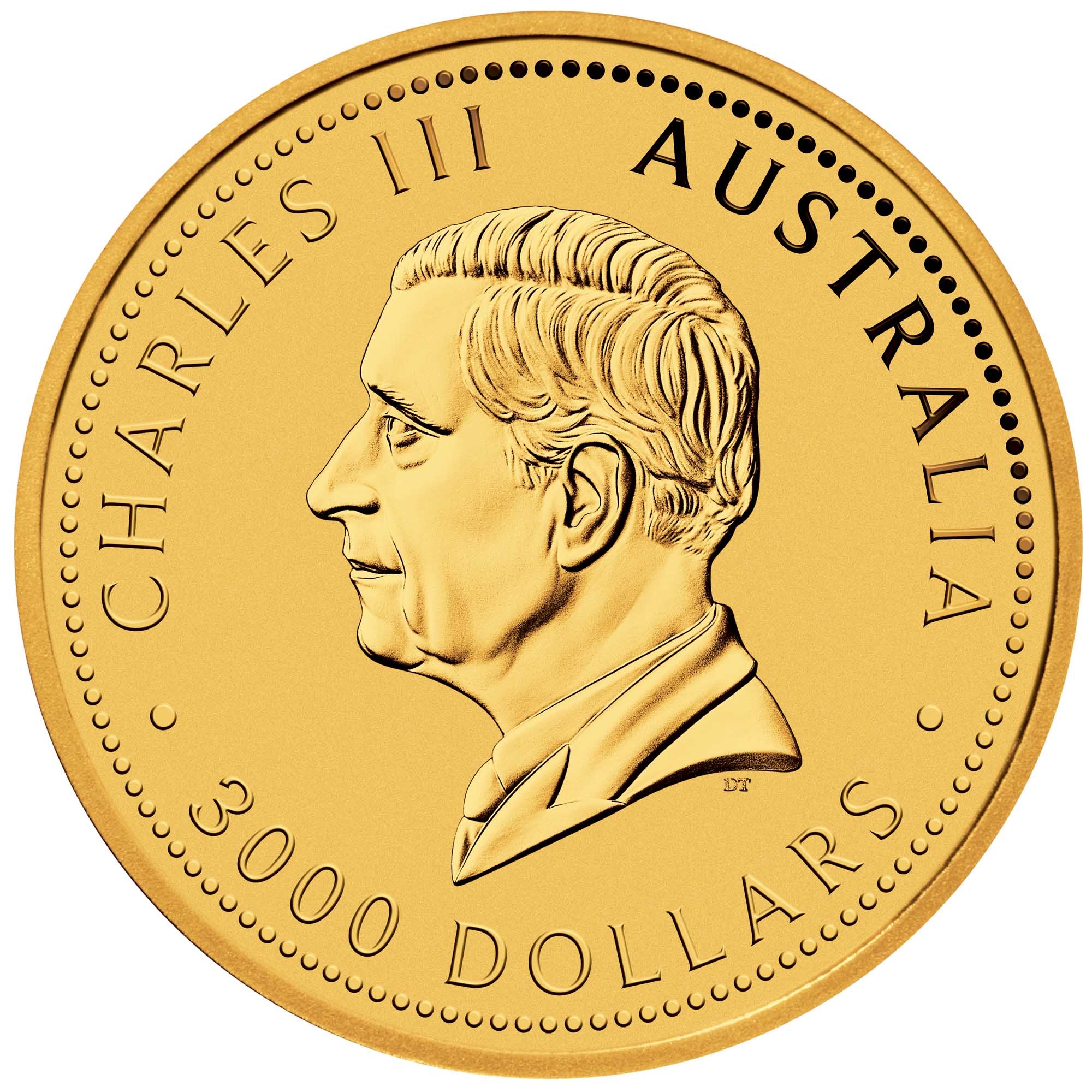 1kg Gold Australien Känguru Nugget 2025